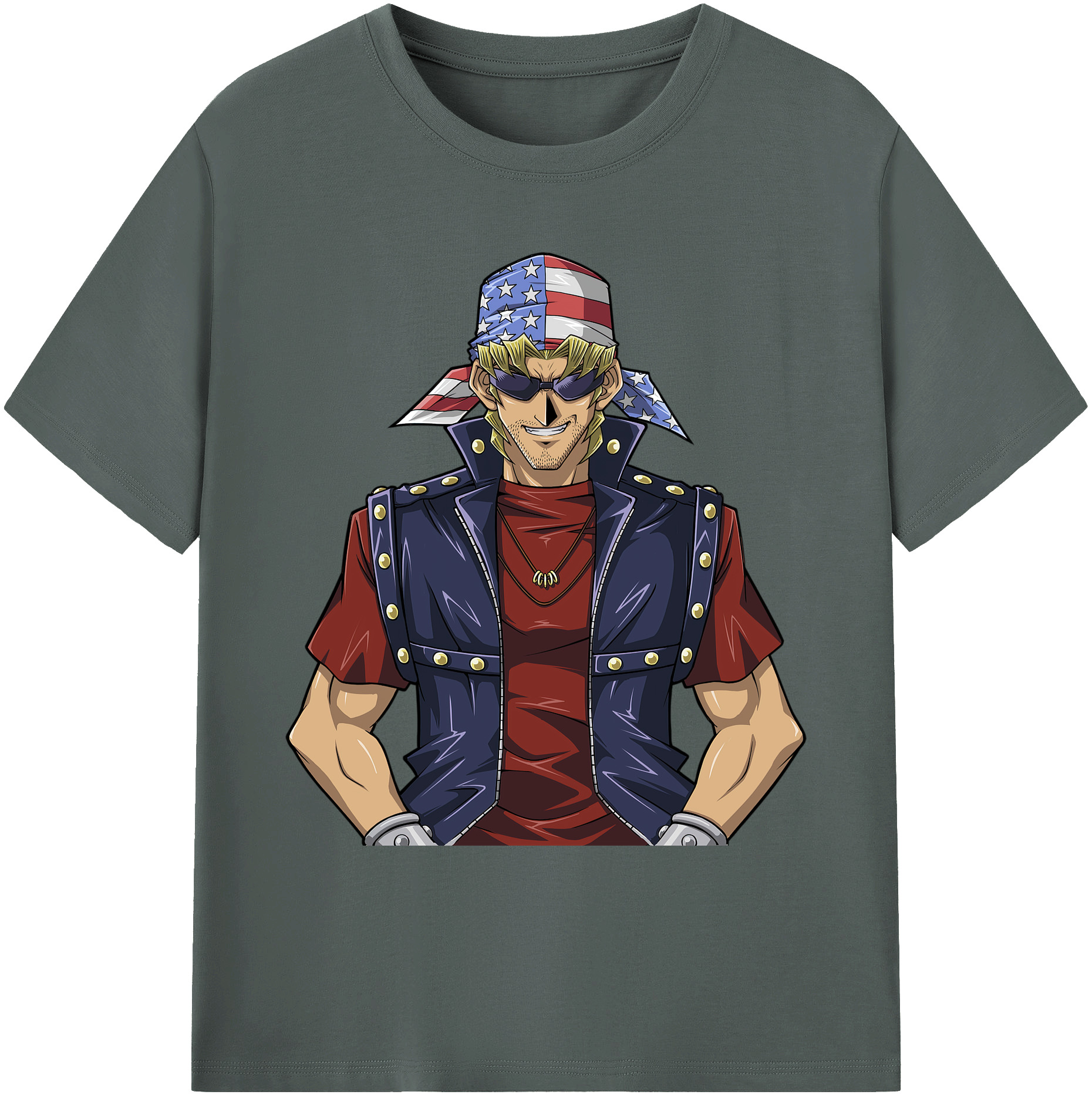 （画像用） 遊☆戯☆王 Yu-Gi-Oh! 綿100％ メンズ半袖Tシャツ｜肌触りやわらか＆通気性
